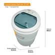 Lavarropas Drean-Patriot 57 RT 5kg Carga Superior Redondo