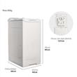 Lavarropas Drean Gold 10.8 Eco 8Kg 1000Rpm Blanco