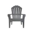 Sillones Exterior Garden Life F785020 Banco De Jardin Individual Gris Cemento Miami