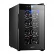 Cava Daewoo 25 Litros 8 Botellas Panel Tactil Led Azul Interior