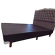 Sommier 1 Plaza Coopeflex 190x0.80 Con Cuerina Blanco