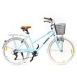 Bicicleta de Paseo Randers BKE-726-C Vintage R26 7 Velocidades Celeste