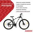 Bicicleta Randers BKE-2129-MC 29 Mtb 21 Velocidades Negro Con Blanco