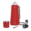 Termo Peabody PE-ET1000R Electrico 1 Litro 700W Rojo Mate y Bombilla