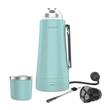 Termo Peabody PE-ET1000/01V Electrico 1 Litro 220V Verde Mate y Bombilla
