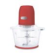 Picadora Peabody PE-CP120R Doble Cuchilla 1.2 Litros Rojo