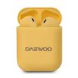 Auriculares Daewoo DW-CS3105-YLW Candy Spark Amarillo