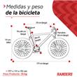 Bicicleta Randers BKE-2129-MD 29 Mtb 21 Velocidades Amarillo con Negro