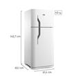Heladera Gafa HGF358AFB Blanca 282 Litros Ciclica Gas Ecologico