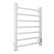 Toallero Qualiti TO-CB90B Electrico 90W 7 Barrales Blanco
