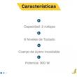 Tostadora Westinghouse WH-TM900SEC02 900W Plateada