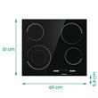 Anafe Hisense E6432C Electrico Vitroceramico