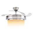 Ventilador de Techo Kanji Home KJH-CFMB001SL 42? Plateado Retractil Luz Led