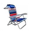 Reposera Rofft RFSC541 Mochila Reclinable 6 Posiciones Aluminio