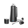 Termo Peabody PE-ET1001N Electrico 1 Litro Negro Mate y Bombilla