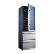 Cava Php YC-510 108 Botellas Dual Zone 9 Bandejas Azul Luz interior
