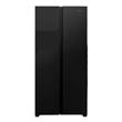 Heladera Hisense RS3N428NAB Negra 468 Litros No Frost Side By Side