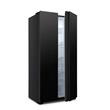 Heladera Hisense RS3N428NAB Negra 468 Litros No Frost Side By Side