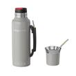 Termo Kanji KJH-PE10M-G 1 Litro Electrico Gris Mate Y Bombilla