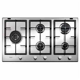 Anafe Whirlpool GMA9522X 90Cm A Gas