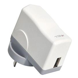 Cargador Tagwood ICHAR31W Pared Con USB Blanco