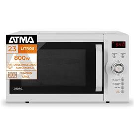 Microondas Atma MD1723GN 23 Litros Blanco Grill Digital