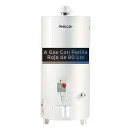 Termotanque Philco PHTG080B 80 Litros A Gas Blanco Superior