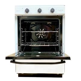 Cocina Singer Flor 8636E 56Cm Blanca Electrica Anafe Vitro Resistivo