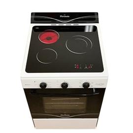 Cocina Singer Flor 8636E 56Cm Blanca Electrica Anafe Vitro Resistivo