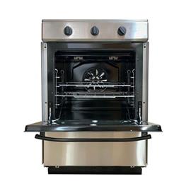 Cocina Singer Flor 8638E 56Cm Acero Electrica Anafe Vitro Resistivo