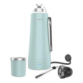 Termo Peabody PE-ET1000C Electrico 1 Litro 700W Celeste Mate y Bombilla