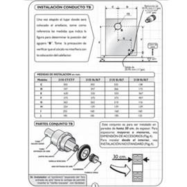 Calefactor Emege CE2120B 2000 Calorias Mutligas Tiro Balanceado