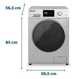 Lavasecarropas Philco PHLS100P 10Kg Secado 7Kg 1400Rpm Plata Inverter