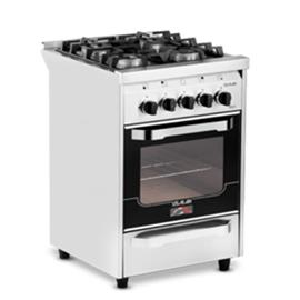 Cocina Usman Sonic 7763 55Cm Acero Multigas XXL Rejilla Fundicion
