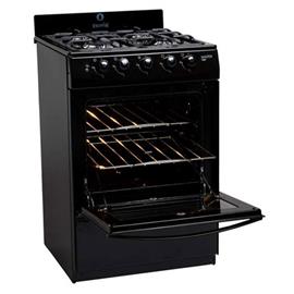 Cocina Escorial Master Style 56Cm Negra Multigas