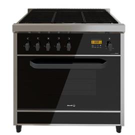 Cocina Morelli 18010 87Cm Acero Multigas Cristal 900