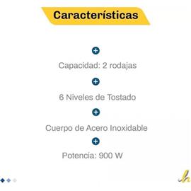 Tostadora Westinghouse WH-TM900SEC02 900W Plateada