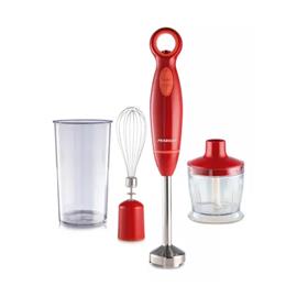 Licuadora Peabody PE-LMA323R de Mano 600W Roja con Picador
