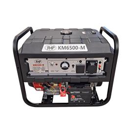 Generador Php KM6500-M 5000W 25 Litros Nafta