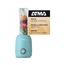 Licuadora Atma LP8445BAP 300W Vaso Transportable Celeste