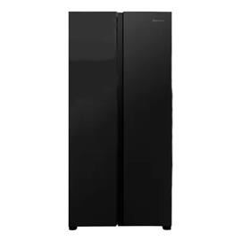 Heladera Hisense RS3N428NAB Negra 468 Litros No Frost Side By Side