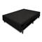 Sommier  1 Plaza Coopeflex 190X0.80 Con Cuerina Negro