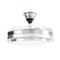 Ventilador de Techo Kanji Home KJH-CFMB001SL 42? Plateado Retractil Luz Led