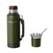 Termo Kanji KJH-PE10M-V 1 Litro Electrico Verde Mate Y Bombilla