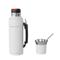 Termo Kanji KJH-PE10M-B 1 Litro Electrico Blanco Mate Y Bombilla