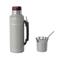 Termo Kanji KJH-PE10M-G 1 Litro Electrico Gris Mate Y Bombilla