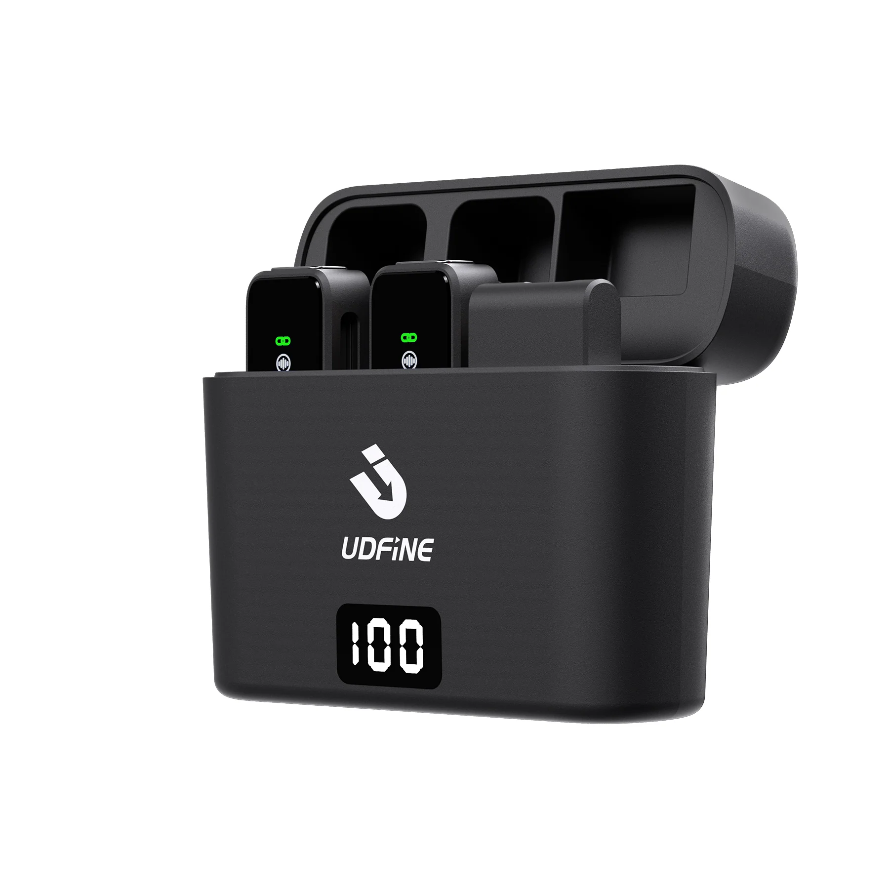 Microfono Udfine Mic Lite Transmision 80 Mts Doble Canal