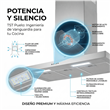 Campana Tst-Cf Nihuil-90 Recta 90Cm 3 Velocidades Acero