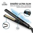 Planchita de Pelo GA.MA Elegance PTC Gold 230°C Placas Extra Largas Cerámica Nano Silver