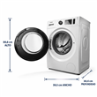 Lavarropas Whirlpool WNQ90AB 9Kg 1400Rpm Inverter Blanco